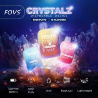 FOVS CRYSTALZ 9000 PUFFS